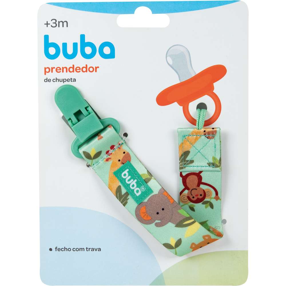 Prendedor de Chupeta Safari - Buba