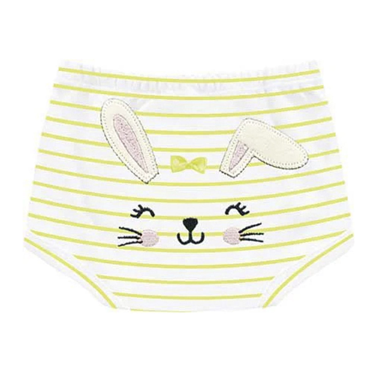 Short Cobre Fralda Suedine Listrado Coelhinha - Kiko Baby