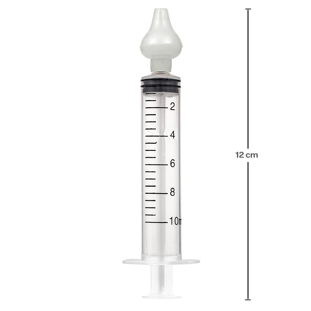 Seringa Para Lavagem Nasal Com Ponta Em Silicone 2 Un - Buba