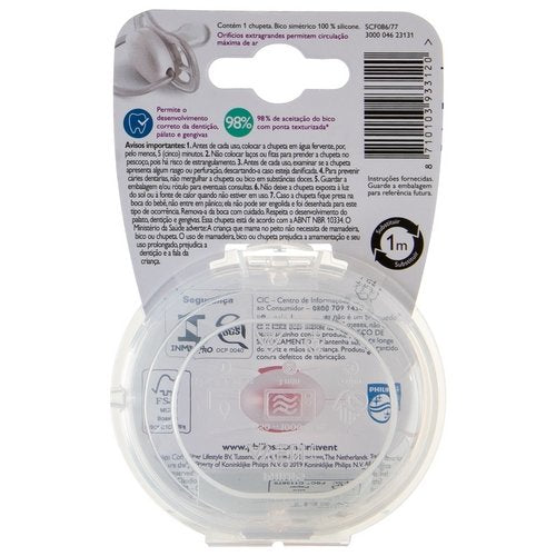 Chupeta Ultra Air (6 a 18 Meses) Flamingo - Avent