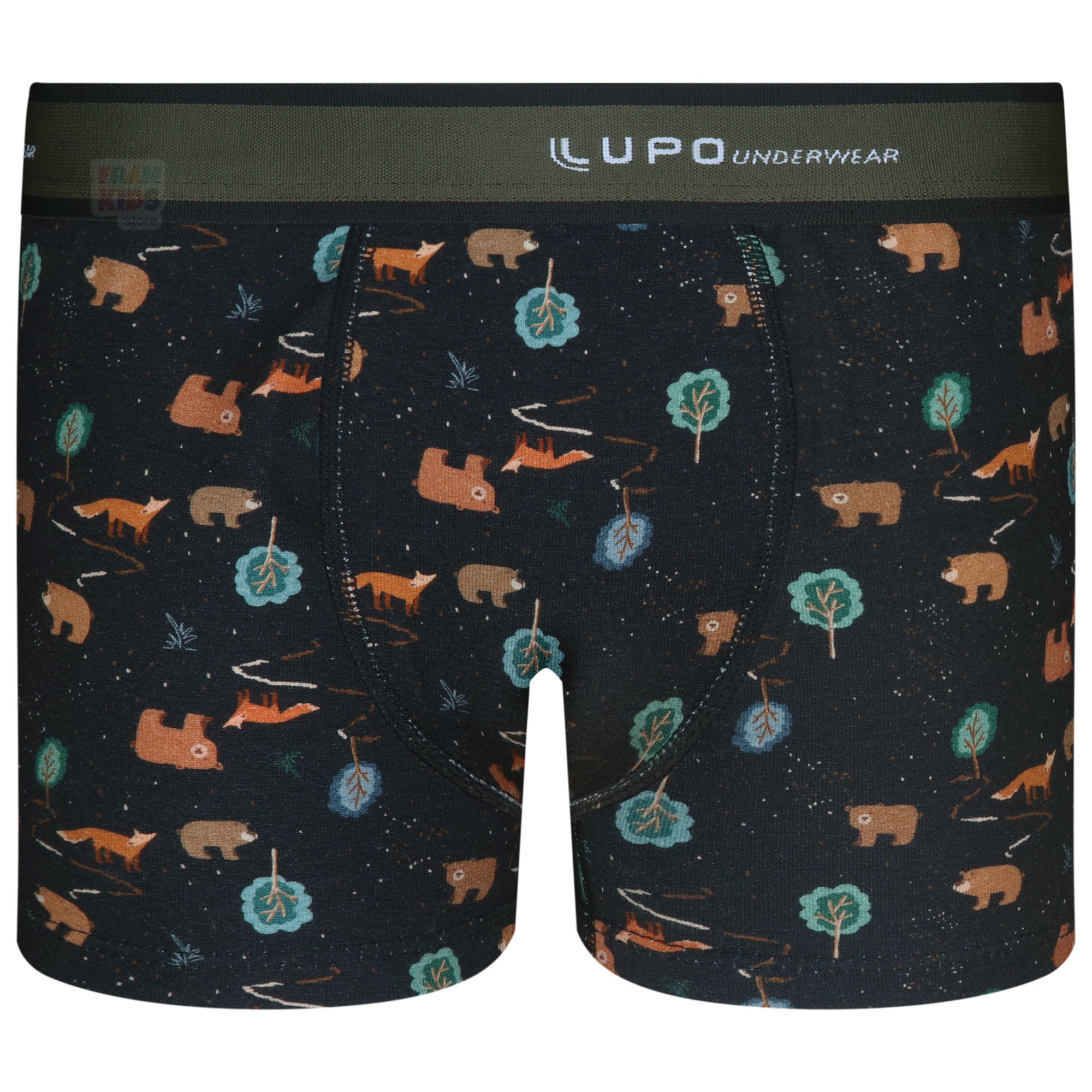 Cueca Infantil Boxer Algodão Com Elastano Estampada - Lupo