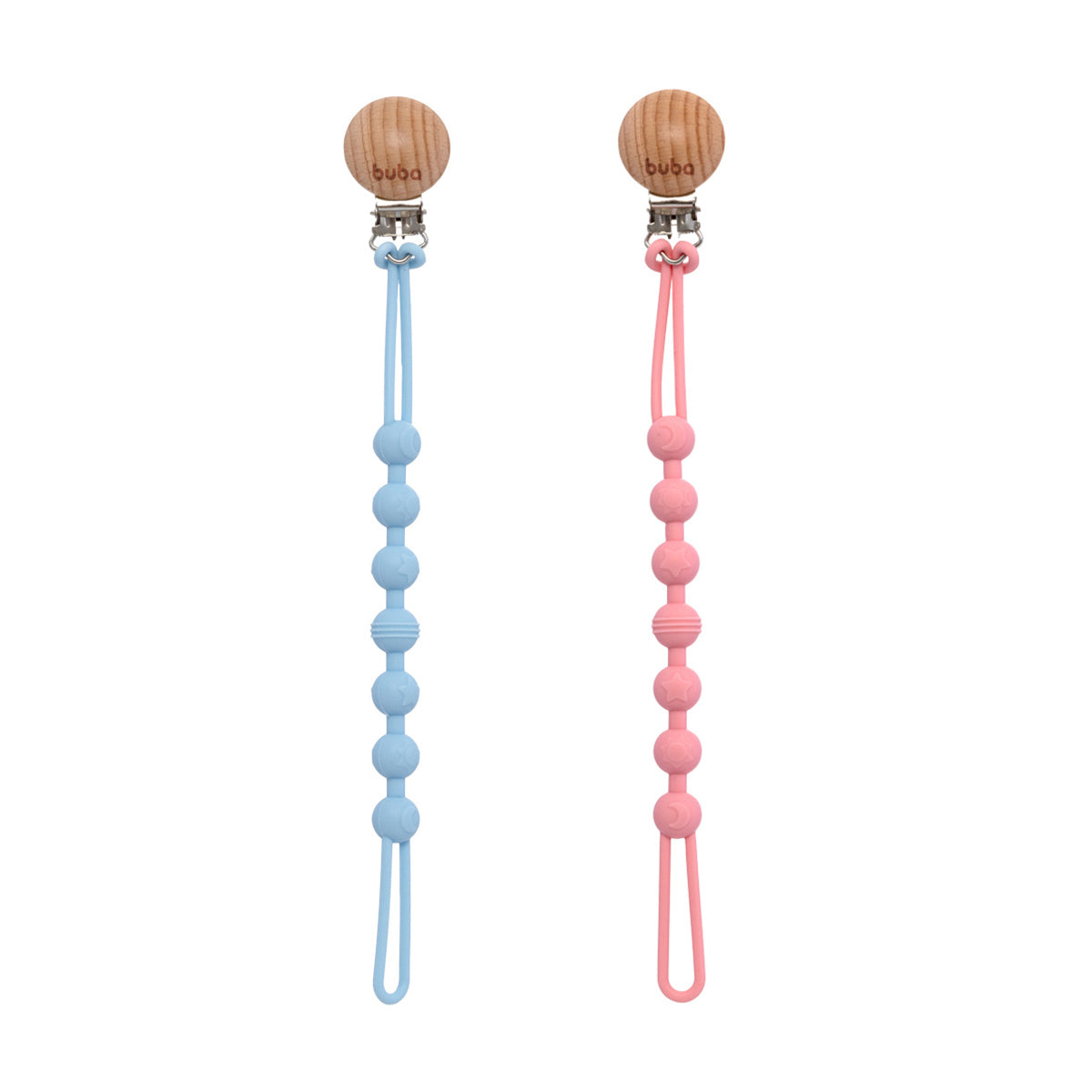 Prendedor de Chupeta em Silicone - Buba
