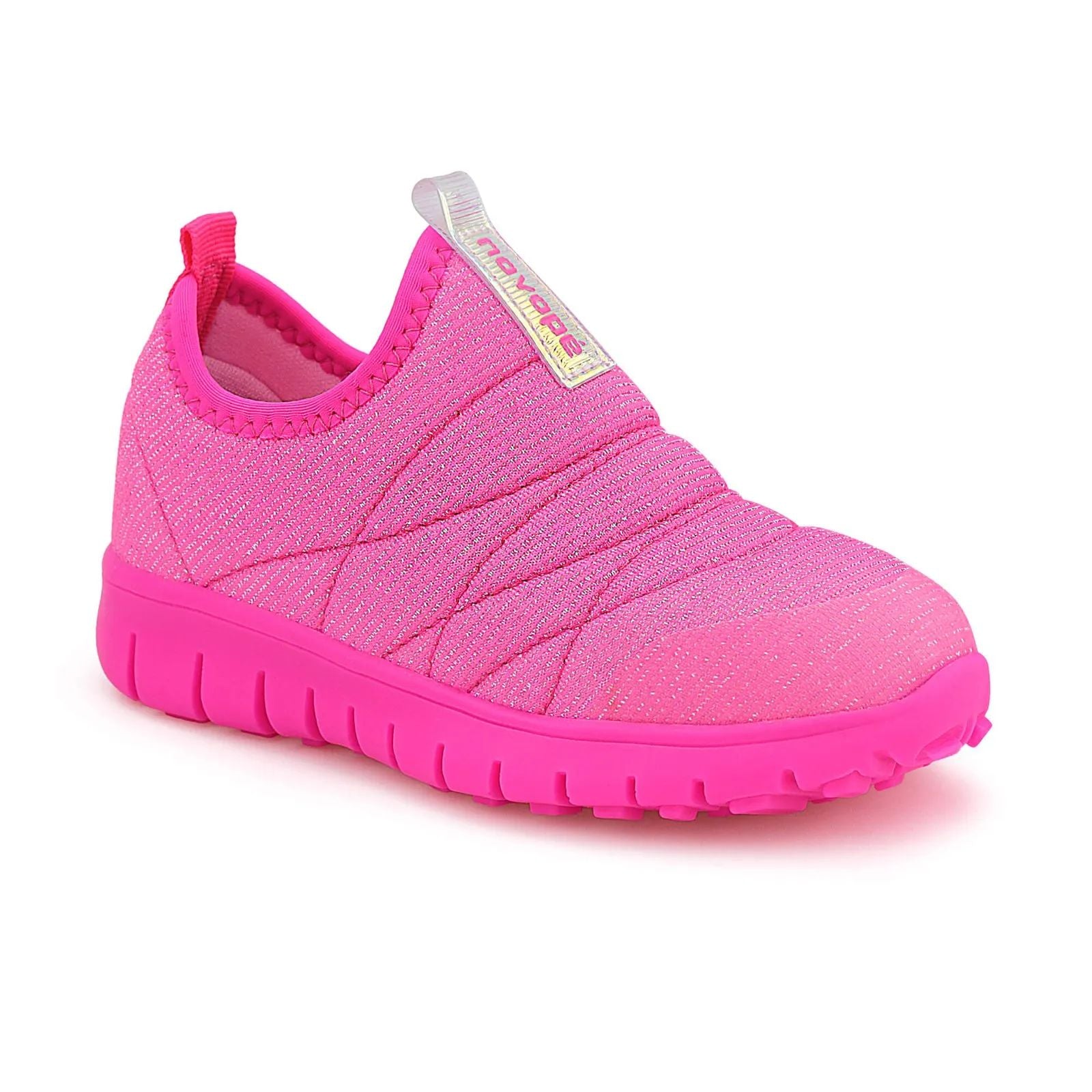 Tênis Infantil Super Flexível Pink Glitter - Novopé