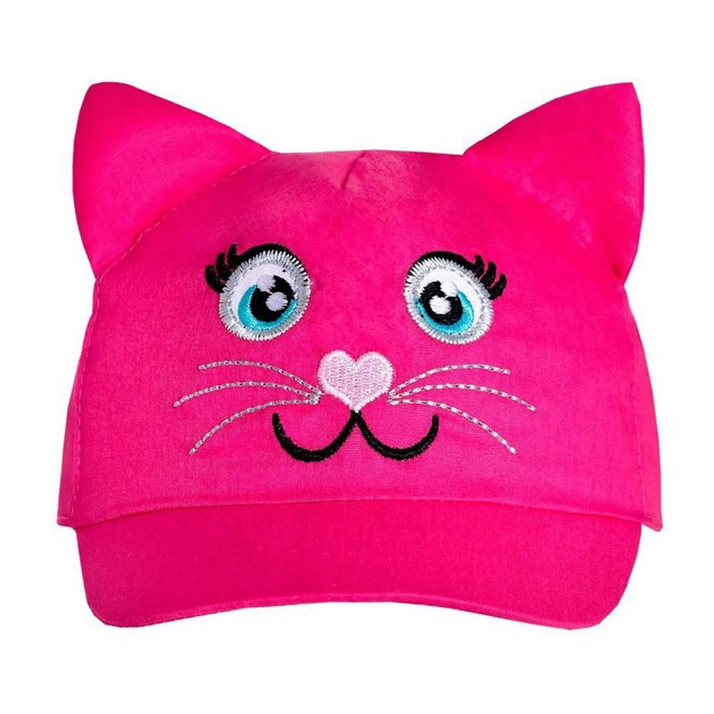 Boné Bebê Menina Gatinha Com Orelhinha - Everly