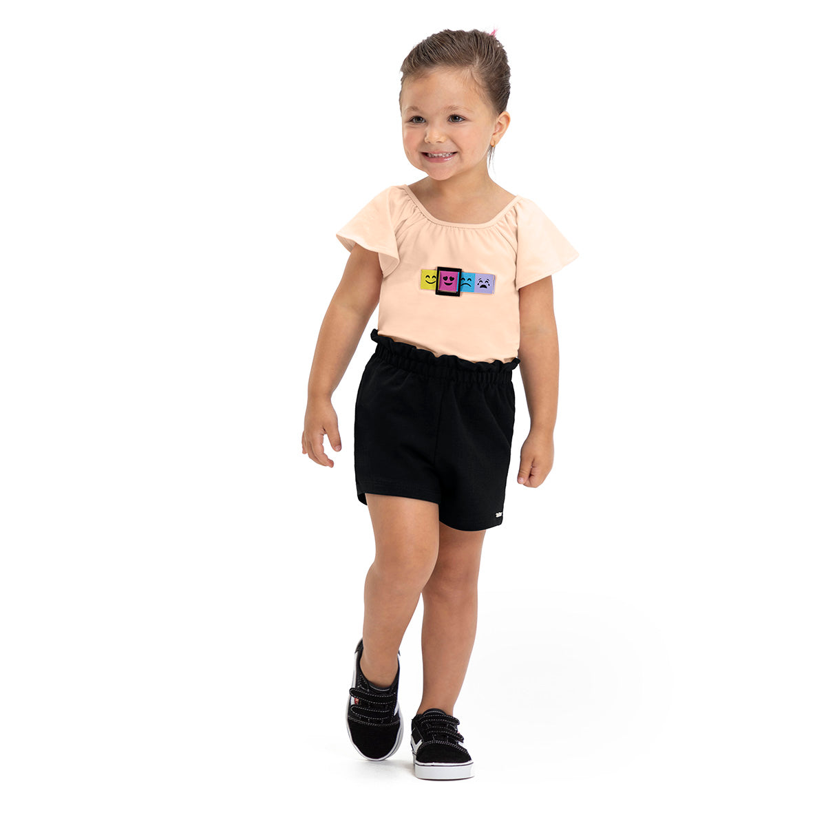 Blusa Infantil Feminina Mood Meia Malha - Have Fun