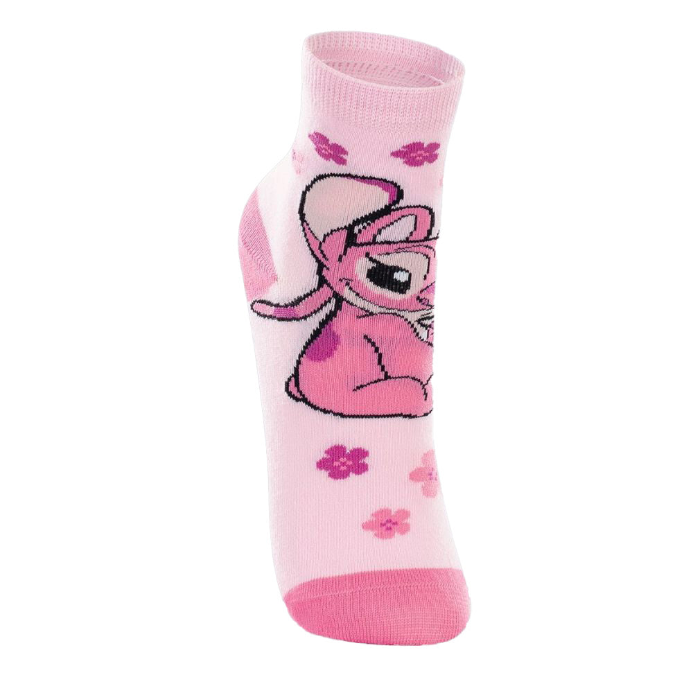 Meia Cano Médio Infantil Disney Stitch Angel - Lupo