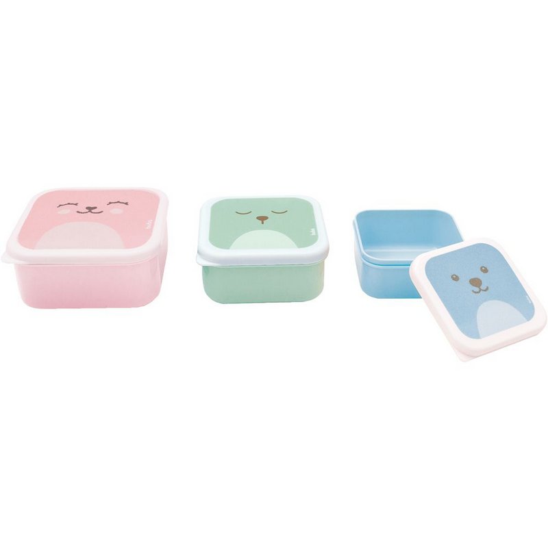 Kit 3 Potinhos Para Bebê Gumy - Buba