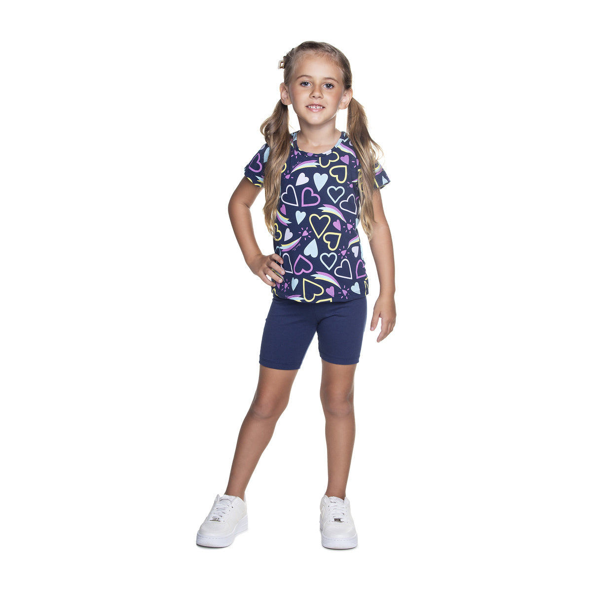 Blusa Infantil Menina Estampada em Cotton - Have Fun