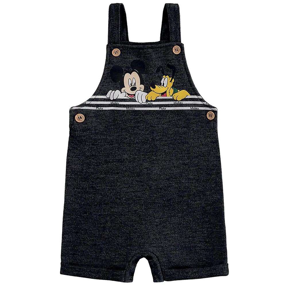 Jardineira Infantil Mickey Marinho - Marlan