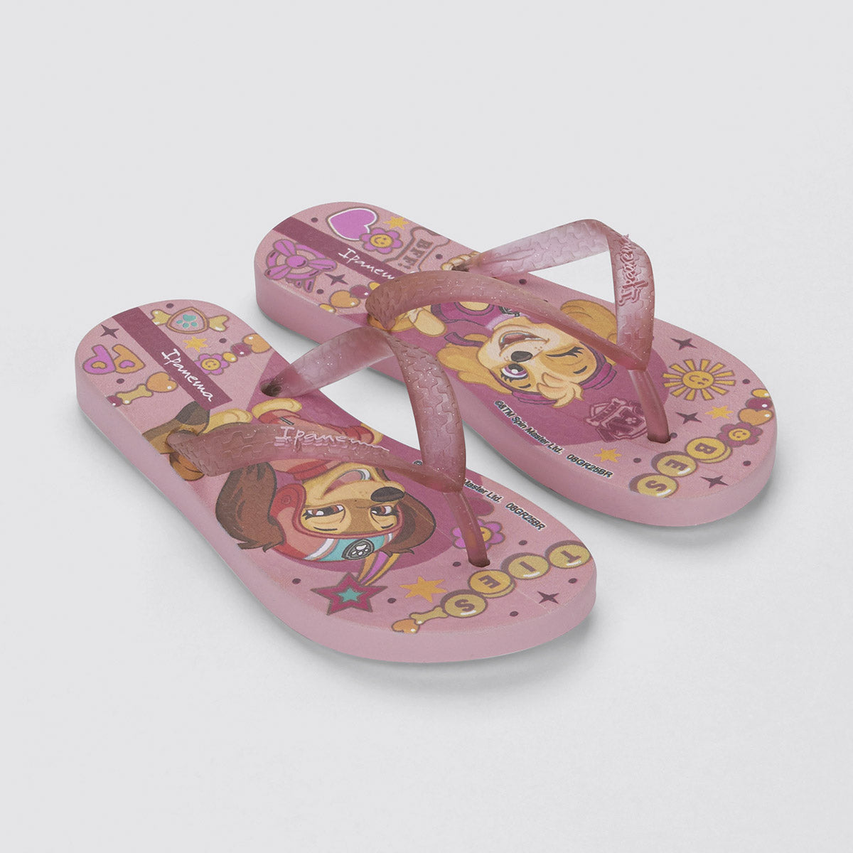 Chinelo de Dedo Infantil Patrulha Canina Skye - Ipanema