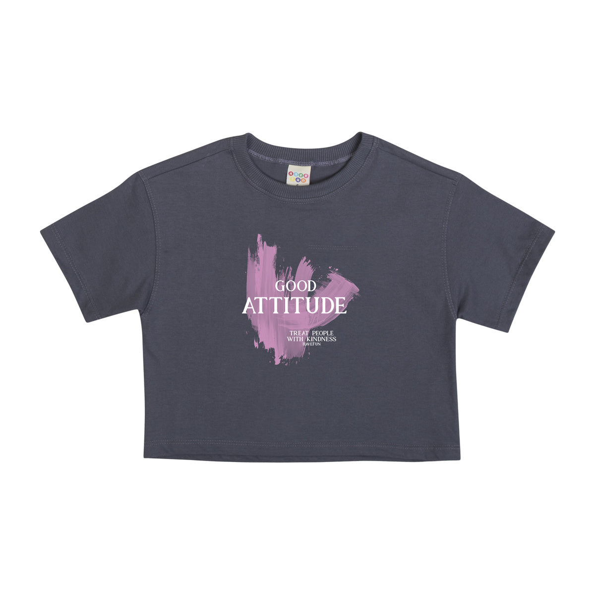 Blusa Infantil Menina Atitude Meia Malha - Have Fun
