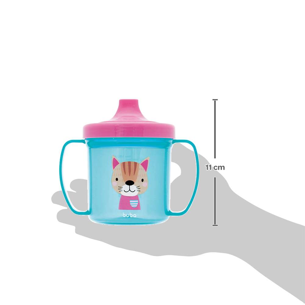 Copo de Transição Bebê (12+ Meses) 180ml Gatinho - Buba