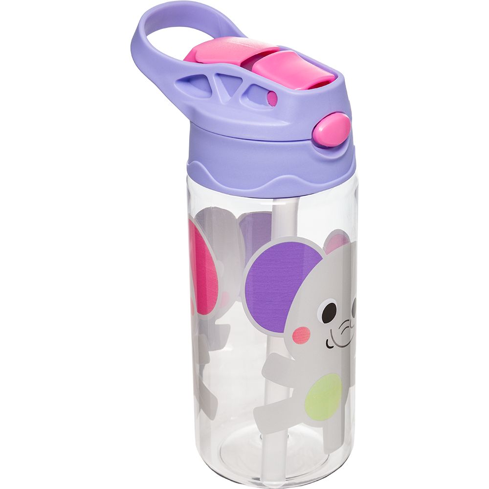 Garrafa Infantil 450ml em Tritan Buba Zoo Elefante - Buba