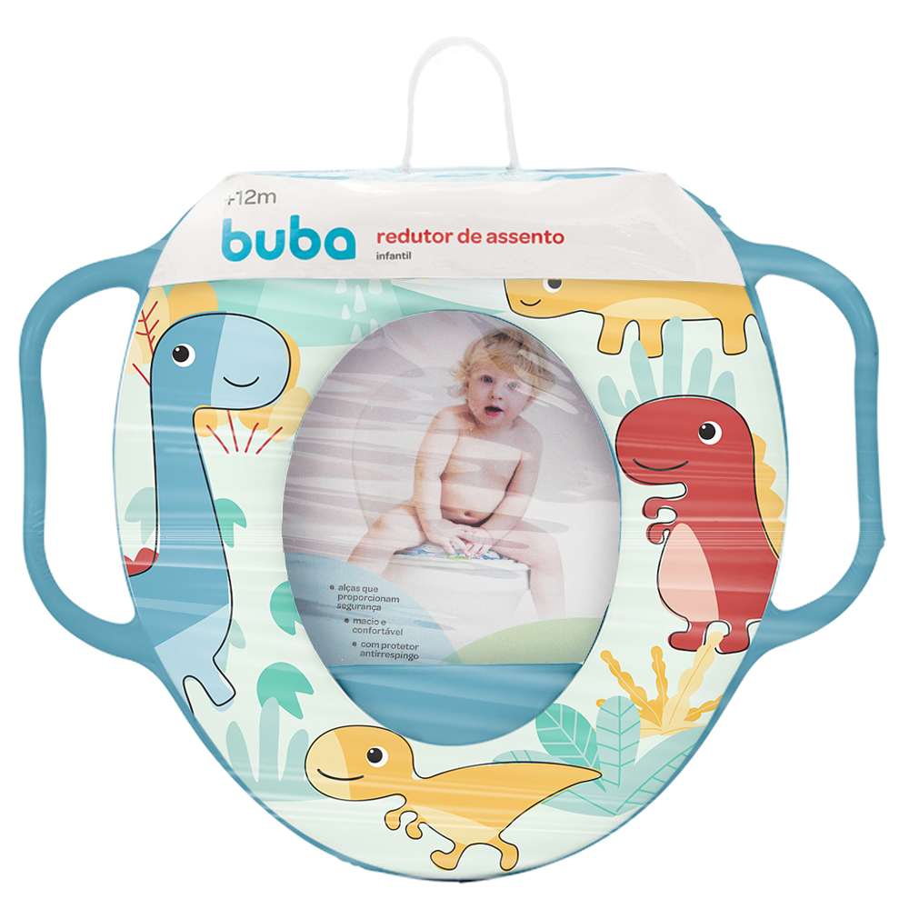 Redutor de Assento Para Vaso Sanitário Dinossauro - Buba