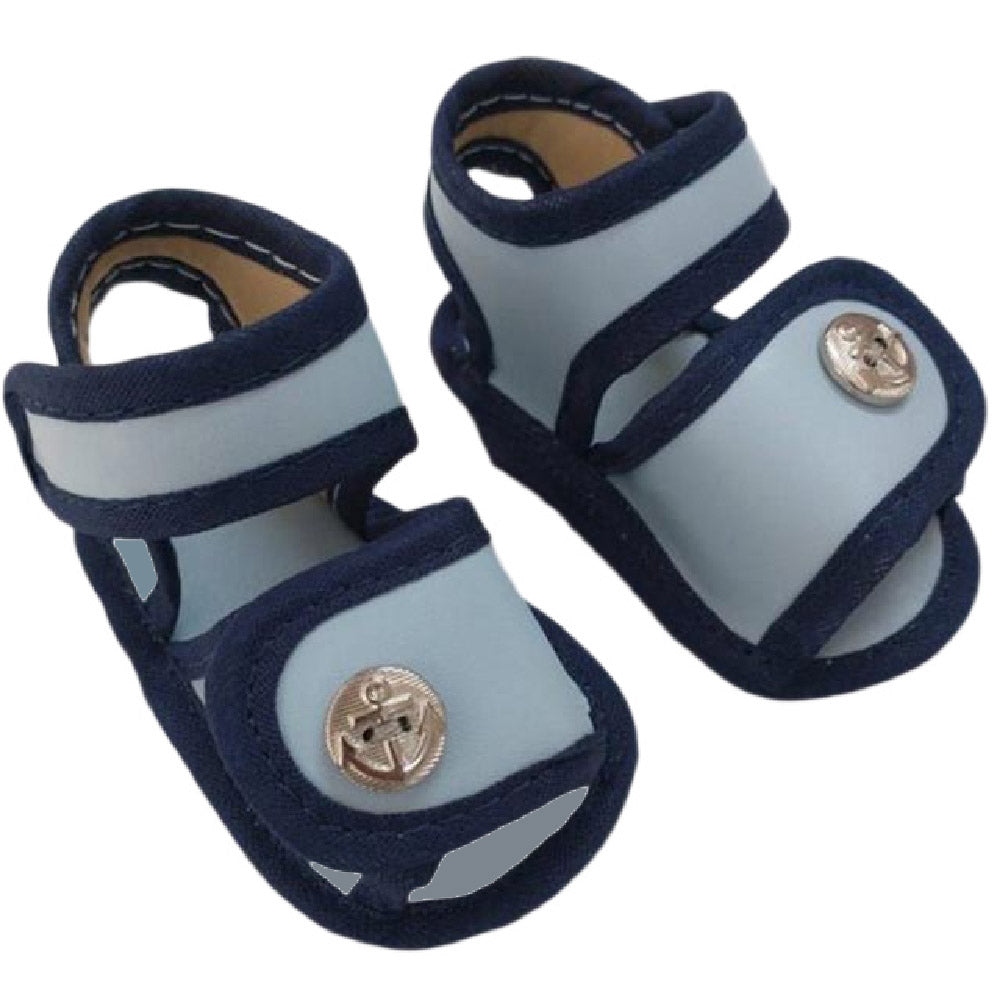 Sandália Bebê Menino Marinheiro Azul - Baby Gut