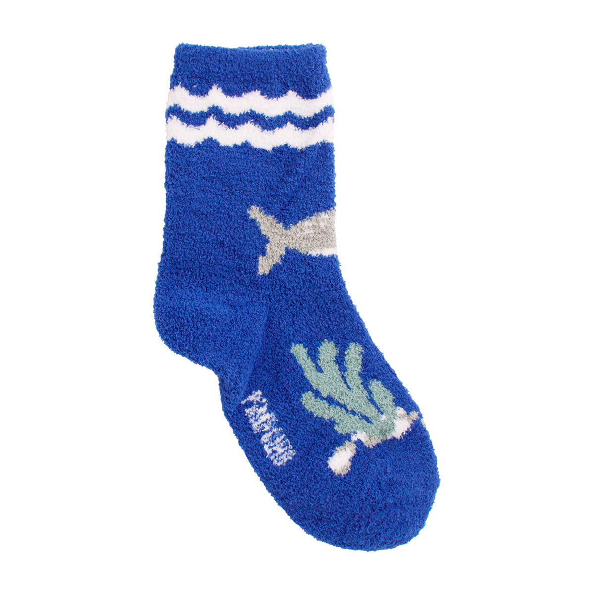 Meia Felpuda Infantil Menino 31-34 Tubarão - Pimpolho