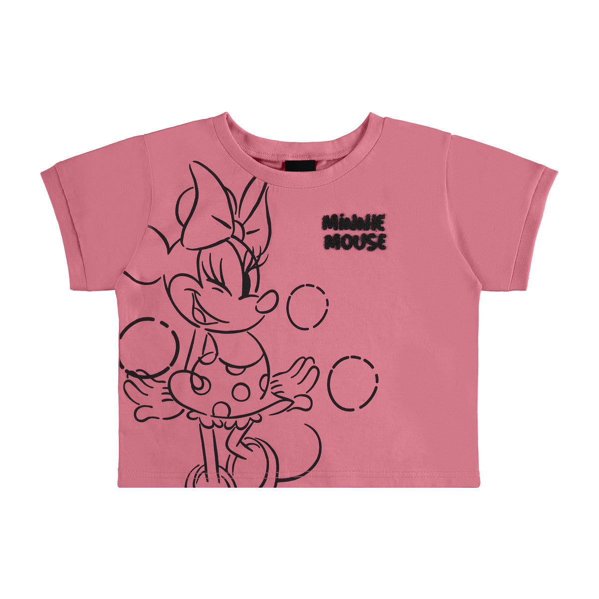 Blusa Infantil Menina Box Estampa Minnie - Malwee Kids