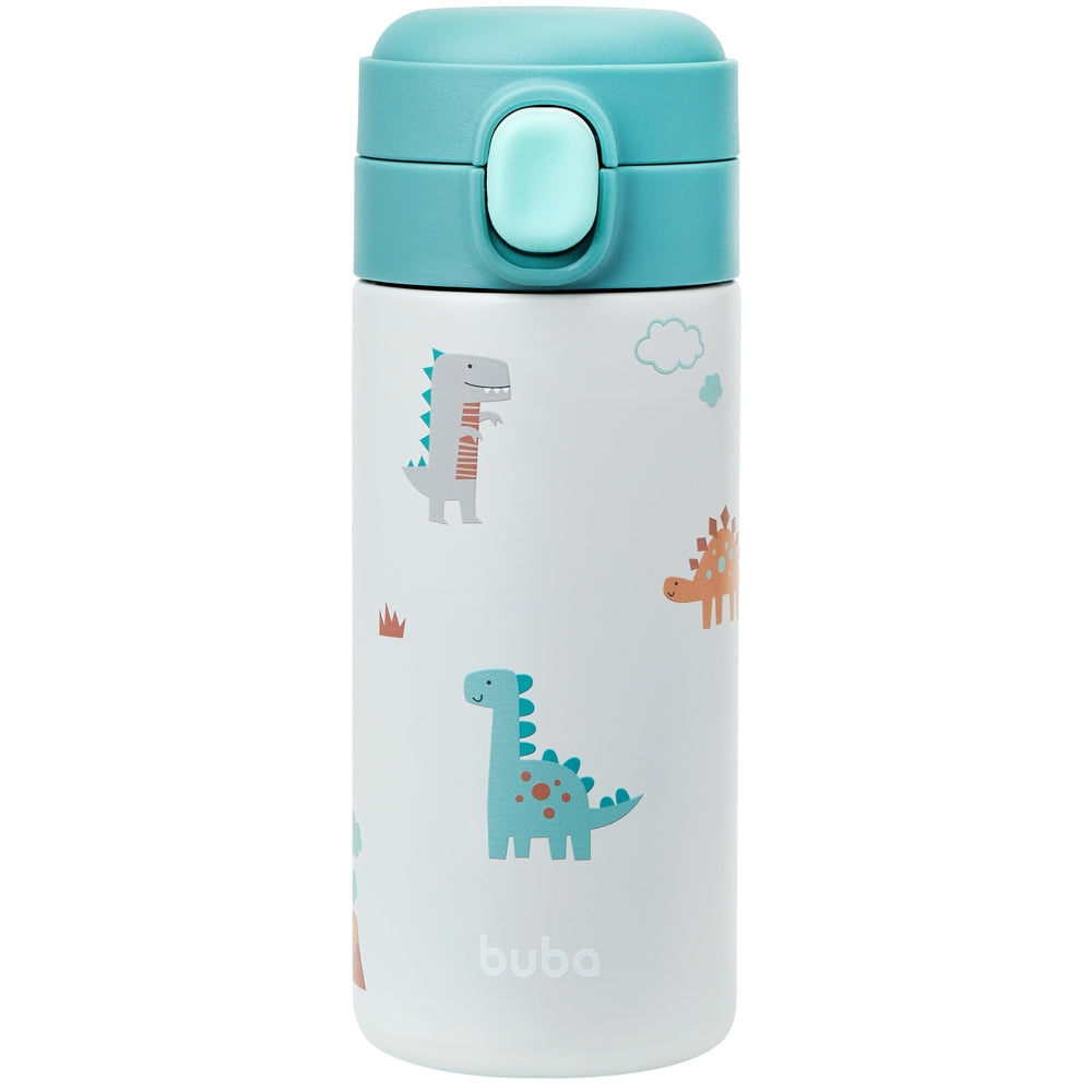 Garrafa Térmica Infantil Inox C/ Canudo 320ml Magic - Buba