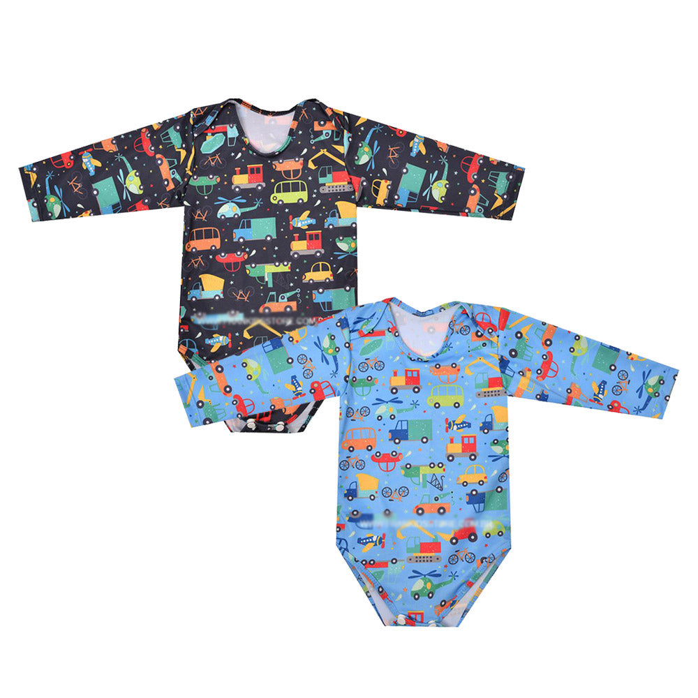 Body Praia e Piscina Menino Proteção UV 50+ Estampado - Everly