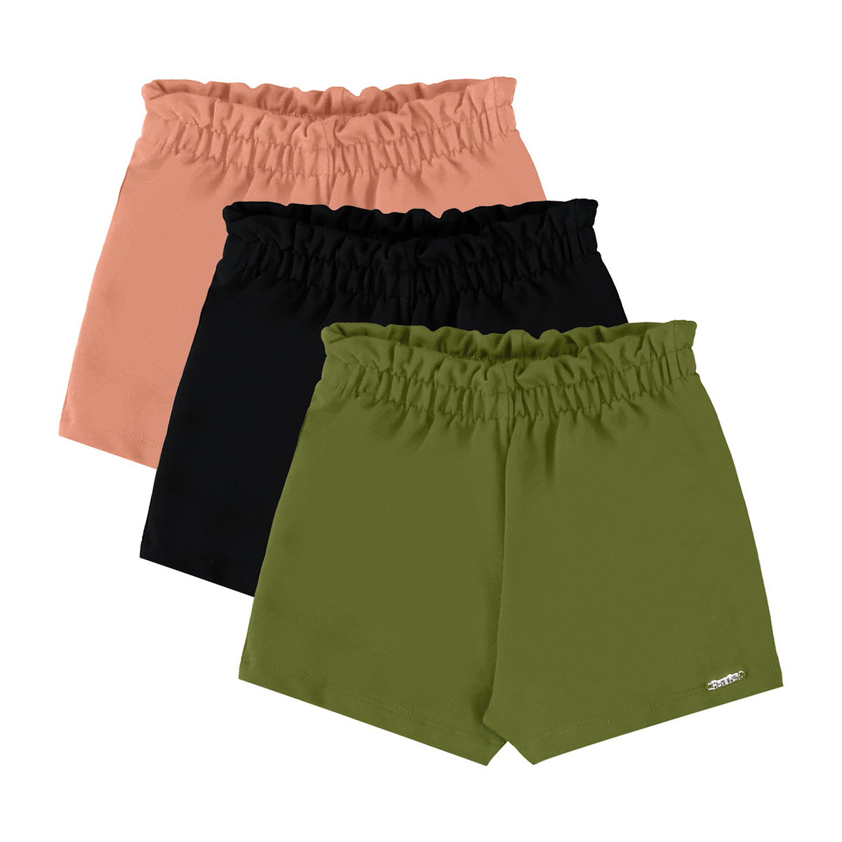 Short Clochard Infantil em Molecotton - Have Fun