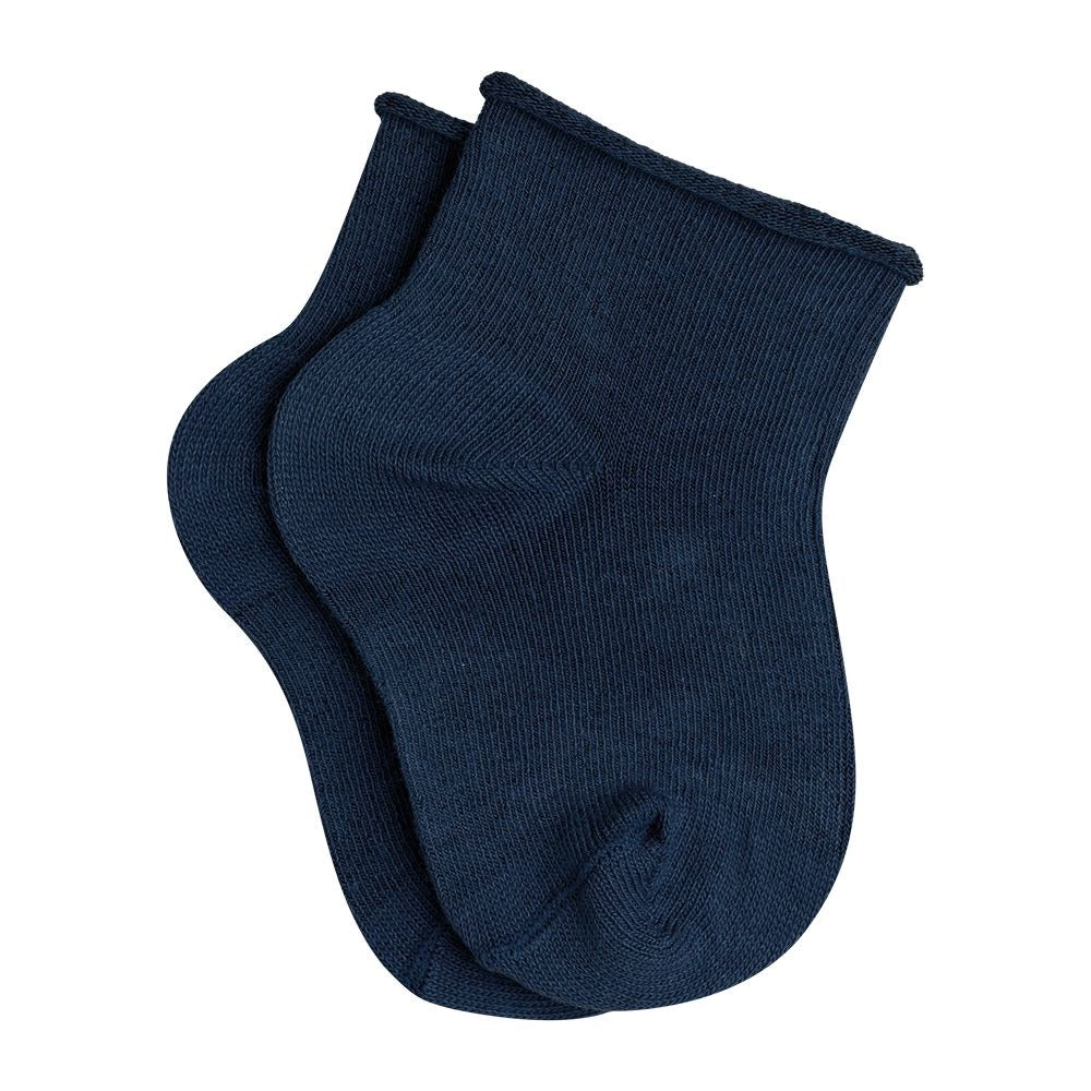 Meia Cano Médio Sem Punho Bebê Unissex Lisa - Lupo