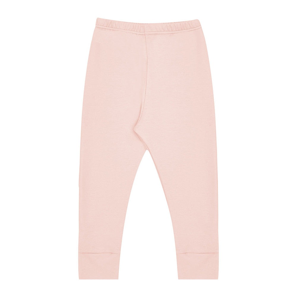 Calça / Mijão Vira Pé Bebê Liso Em Suedine - Kiko Baby