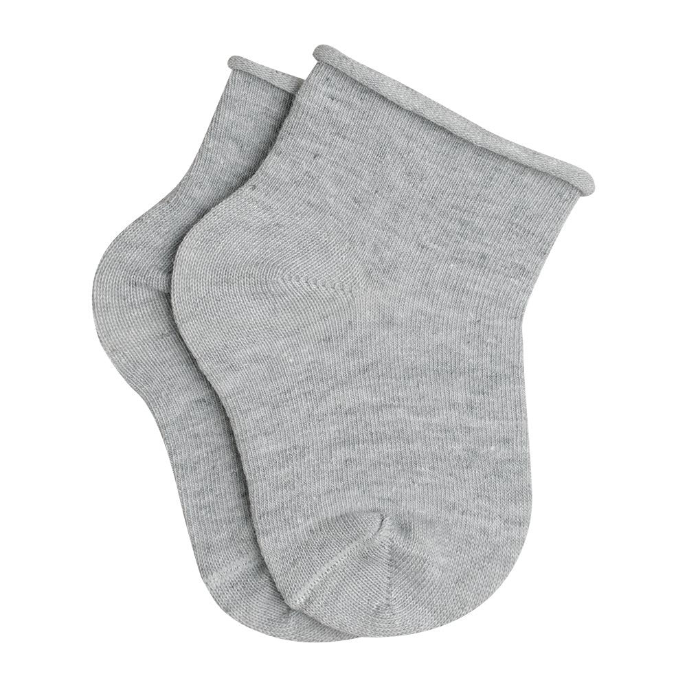 Meia Cano Médio Sem Punho Bebê Unissex Lisa - Lupo