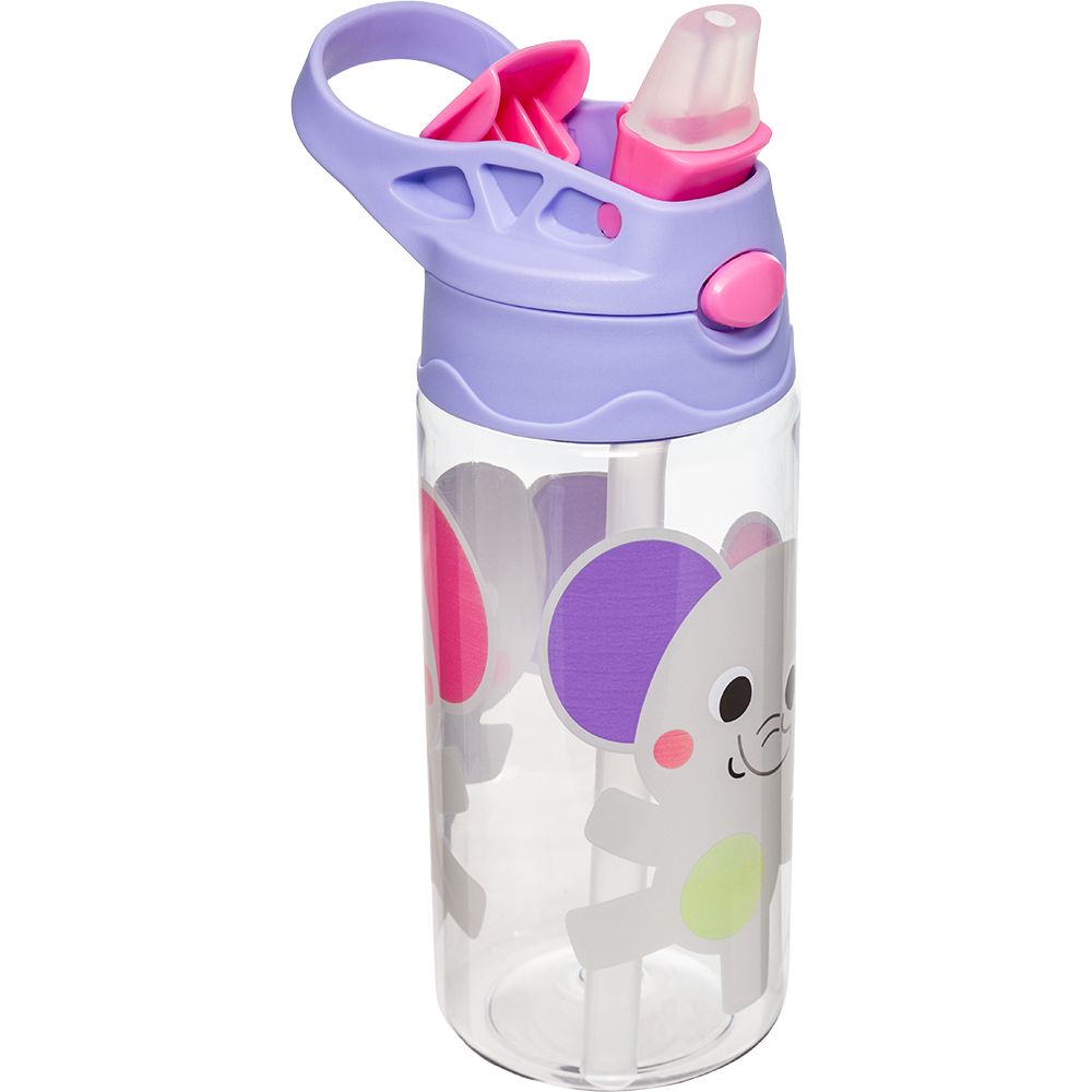 Garrafa Infantil 450ml em Tritan Buba Zoo Elefante - Buba