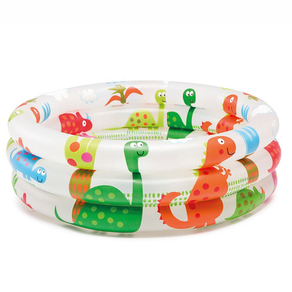 Piscina Inflável Bebê Infantil Dinossauro 28 Litros - Intex