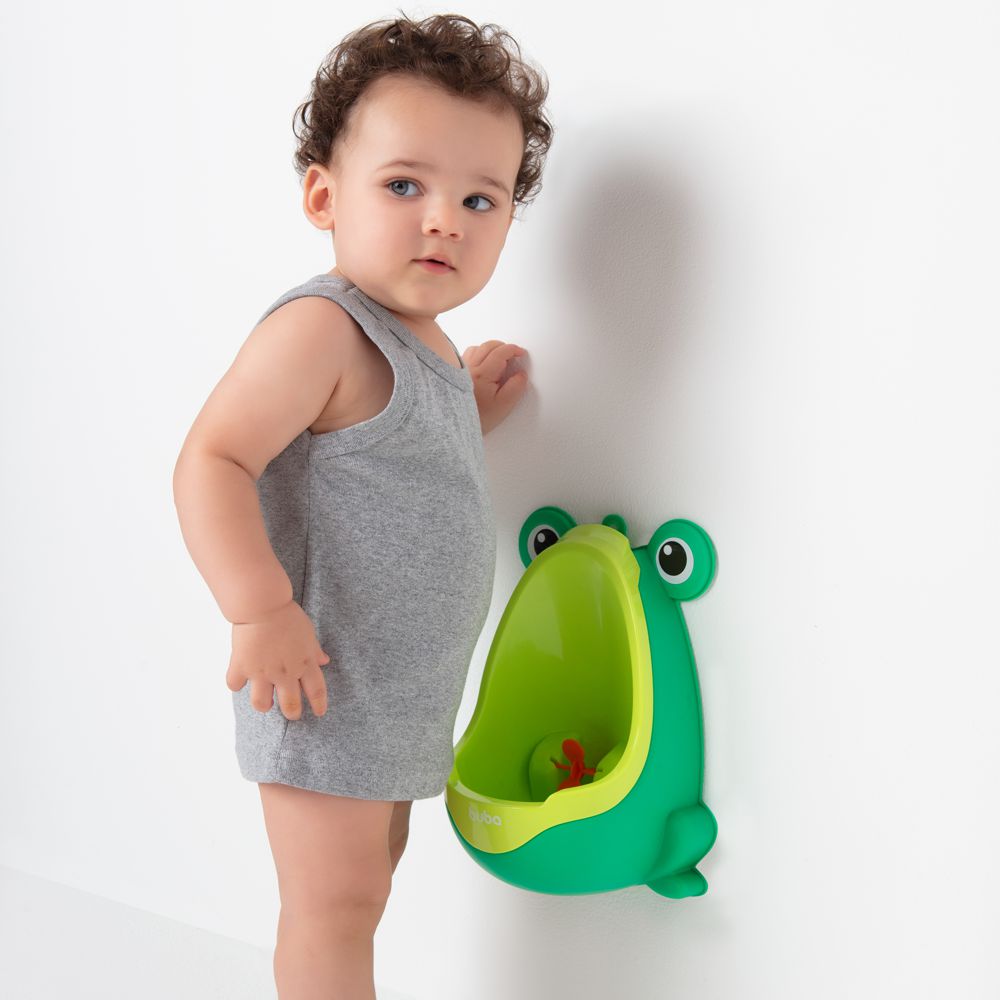 Mictório Infantil de Sapinho / Penico Portátil Verde - Buba