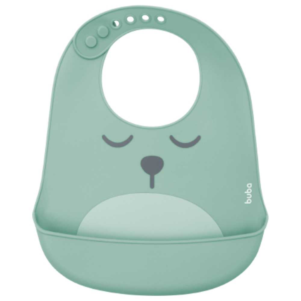 Babador Em Silicone Para Alimentação Bebê Gumy - Buba
