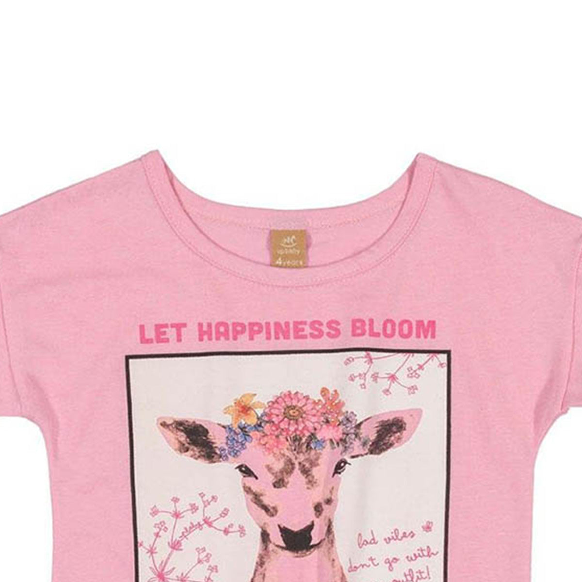 Blusa Infantil Let Happiness Bloom - Up Baby
