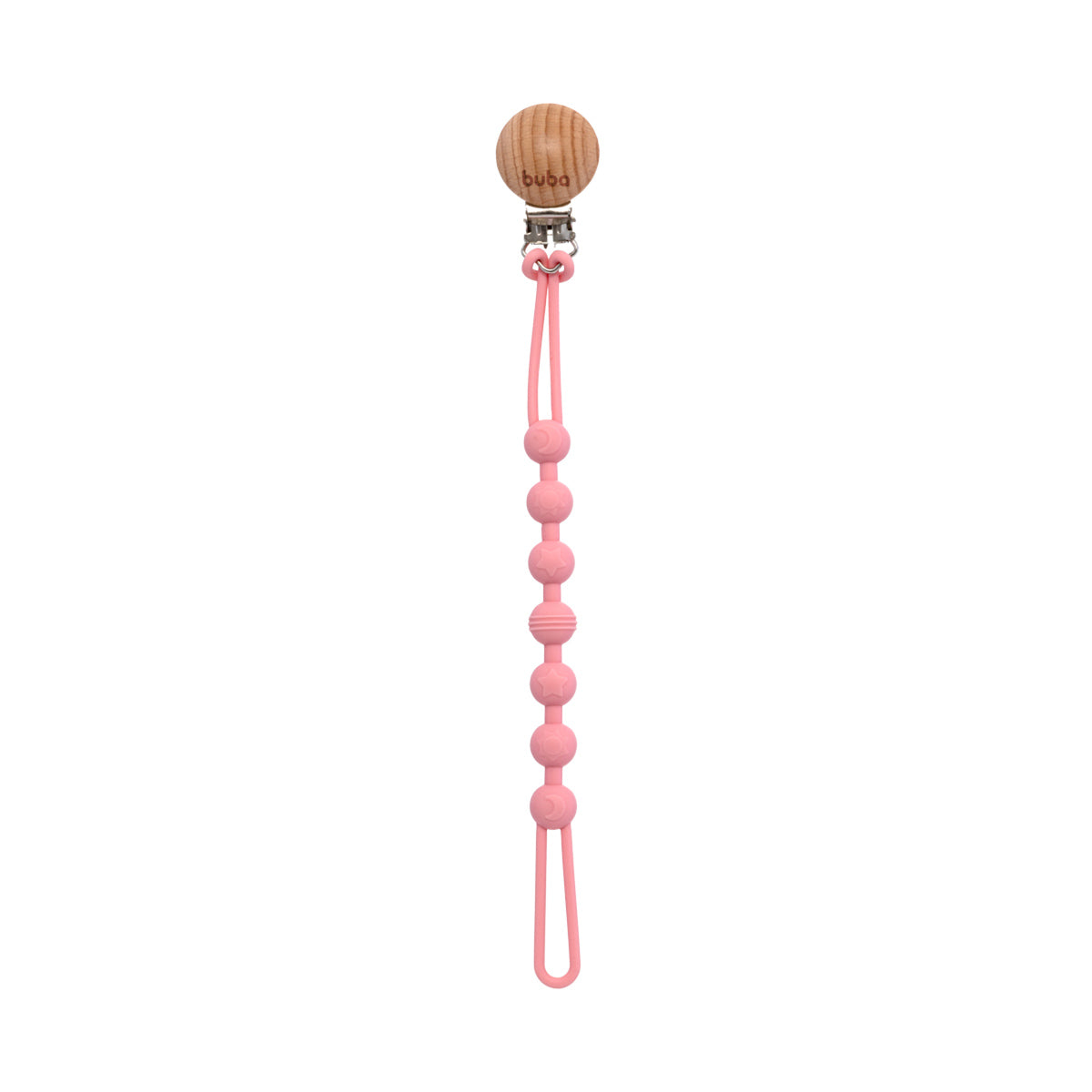 Prendedor de Chupeta em Silicone - Buba