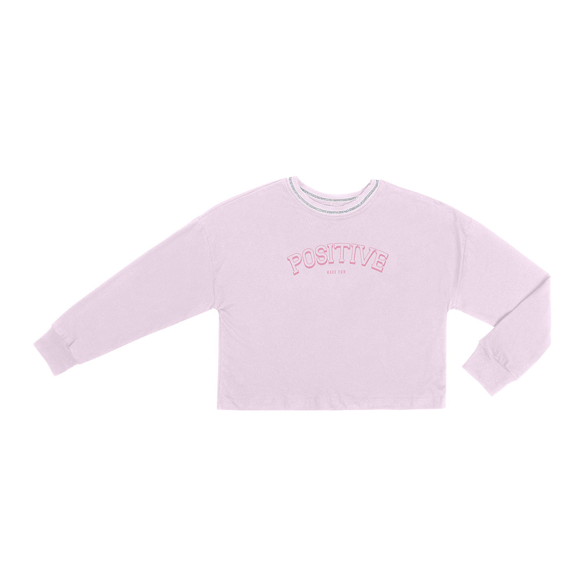 Blusa Infantil Feminina Positive Meia Malha - Have Fun