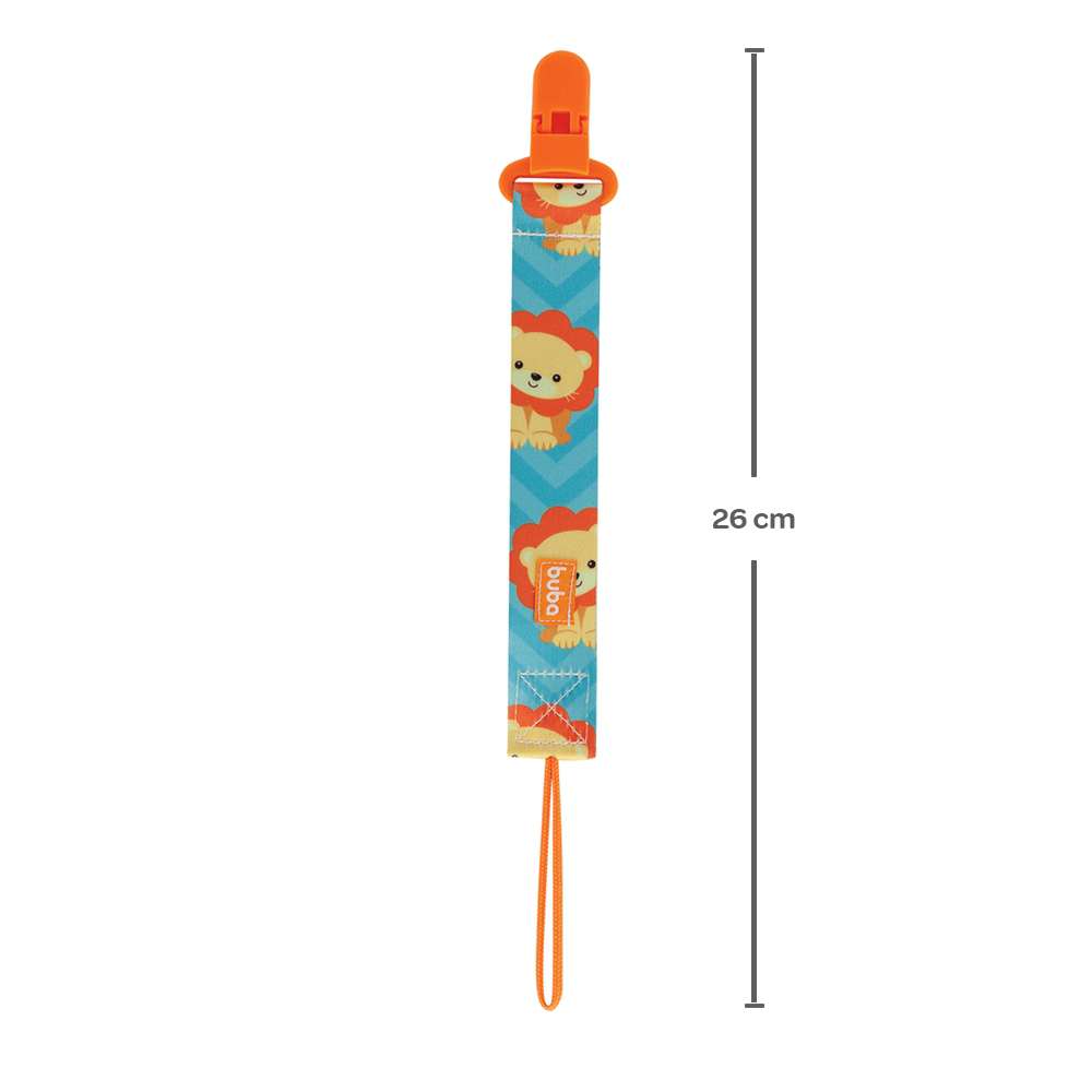 Prendedor de Chupeta Animal Fun Leão - Buba
