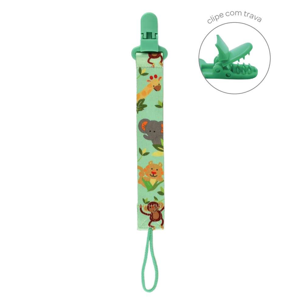 Prendedor de Chupeta Safari - Buba