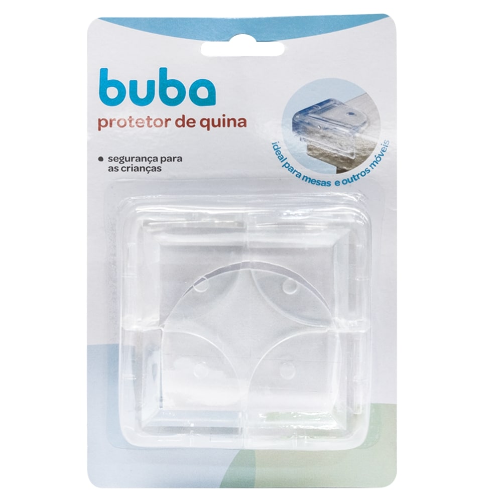 Kit 4 Protetores de Quina com Adesivo - Buba