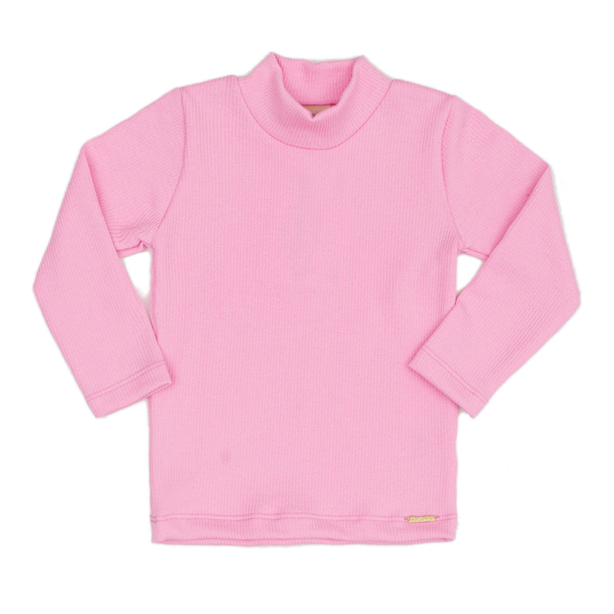 Blusa Gola Alta Canelado Enrugado - Have Fun