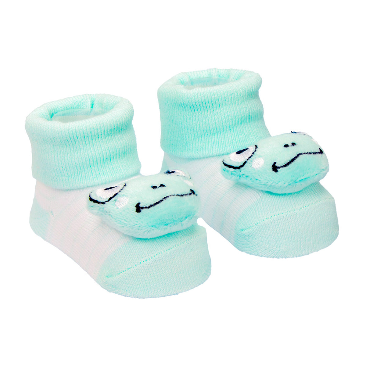 Meia Bichinho Bebê Unissex 00-15 Sapo - Pimpolho