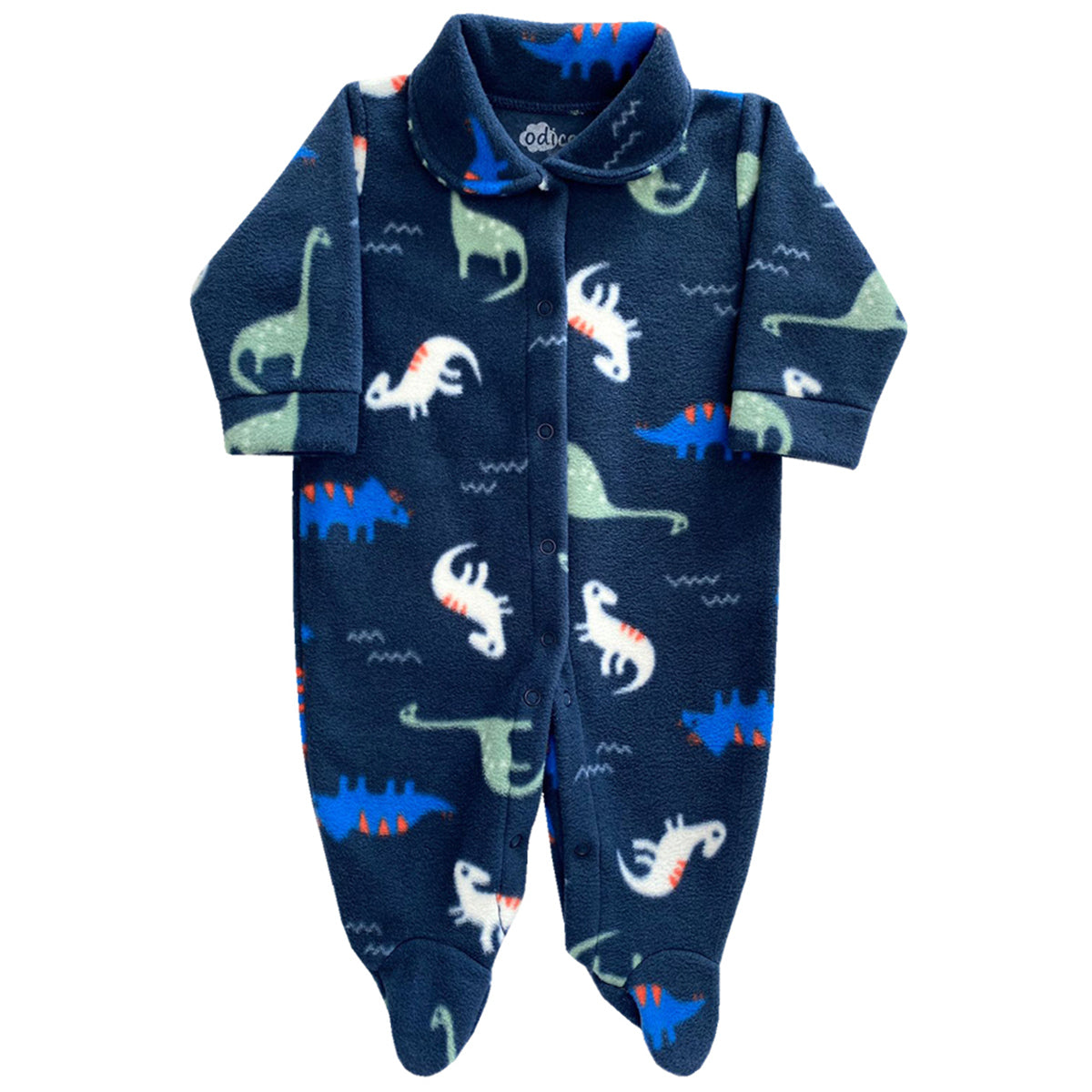 Macacão Bebê Soft Menino Dinos - Odicon