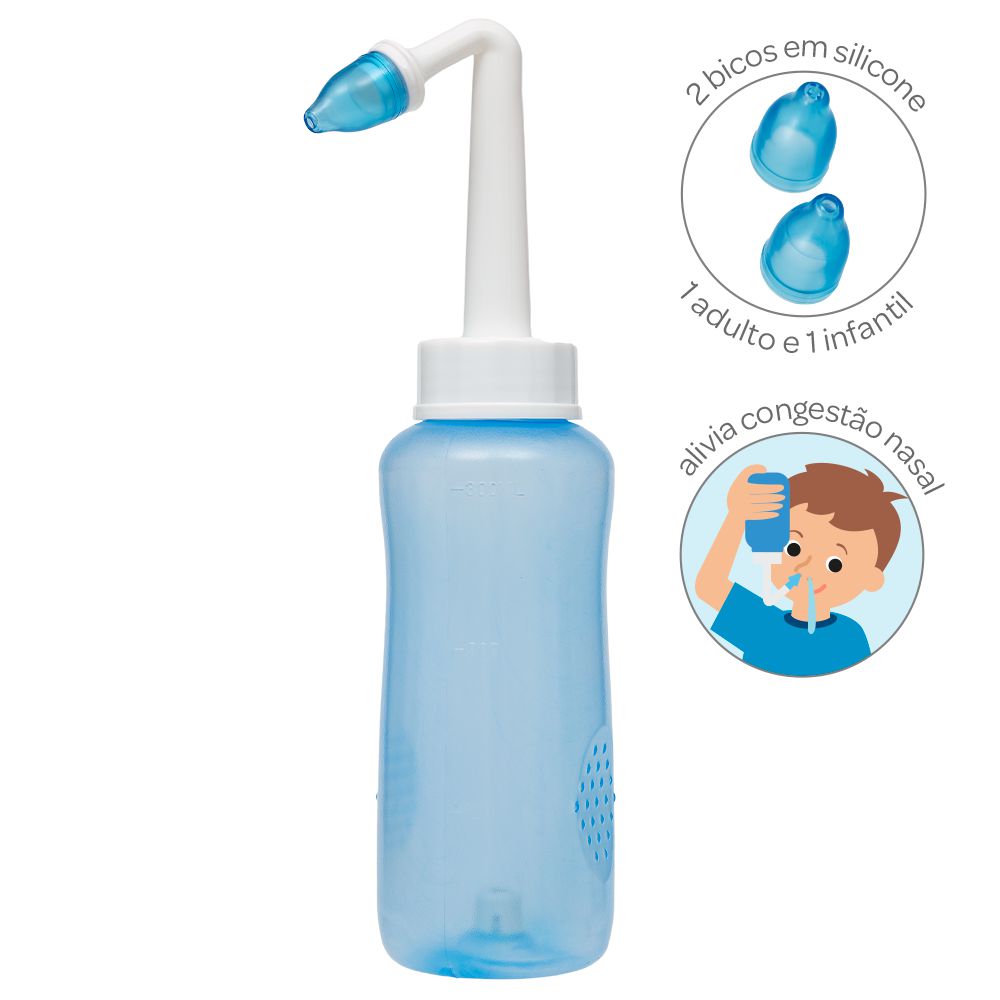 Kit Lavador e Higienlizador Nasal - Buba