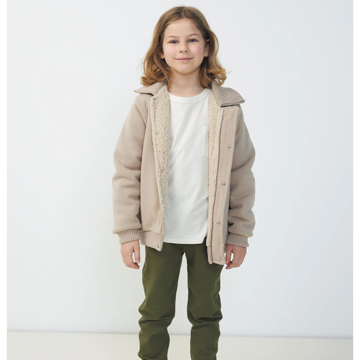 Casaco Infantil Menino Forrado Gola Gaita - Bebelândia