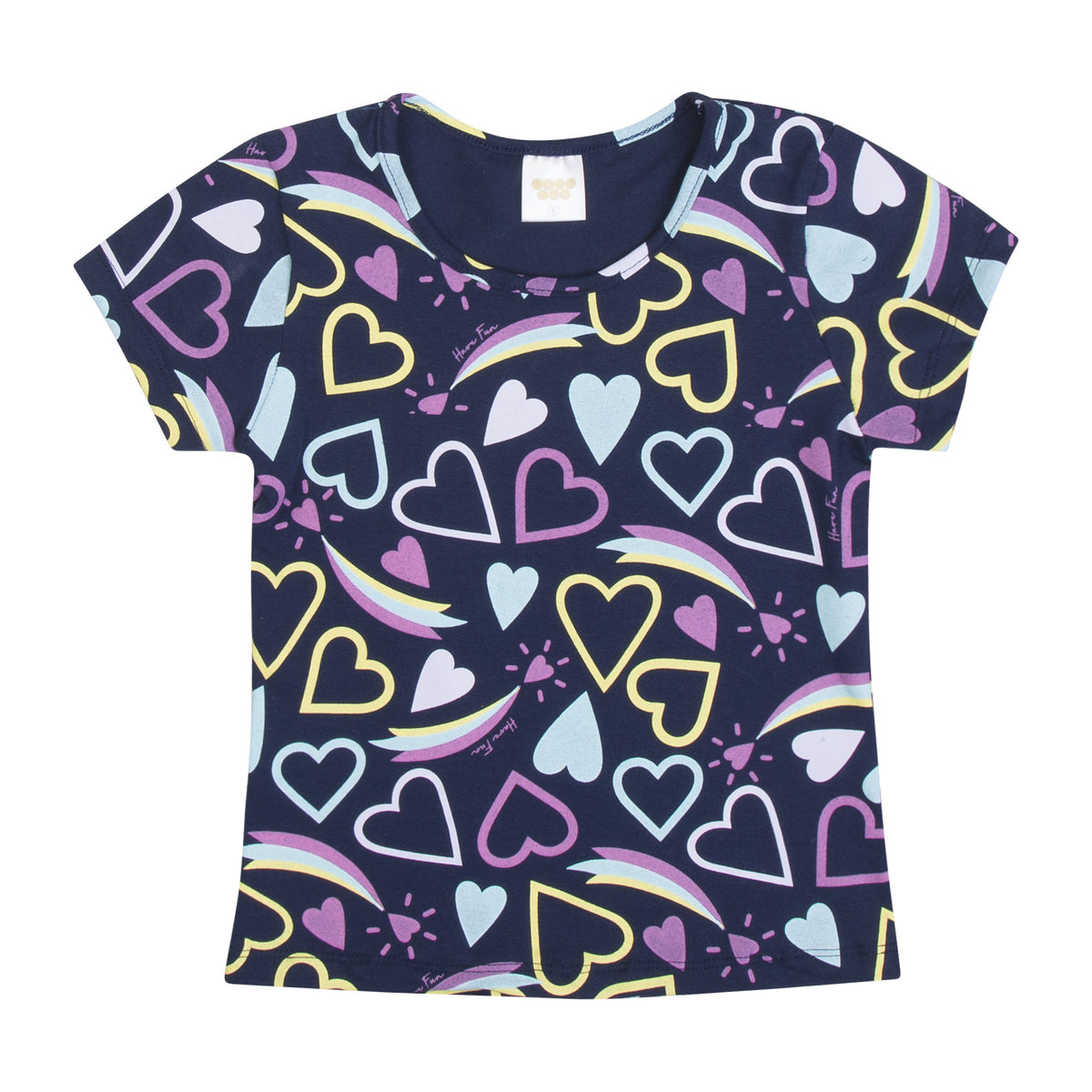Blusa Infantil Menina Estampada em Cotton - Have Fun