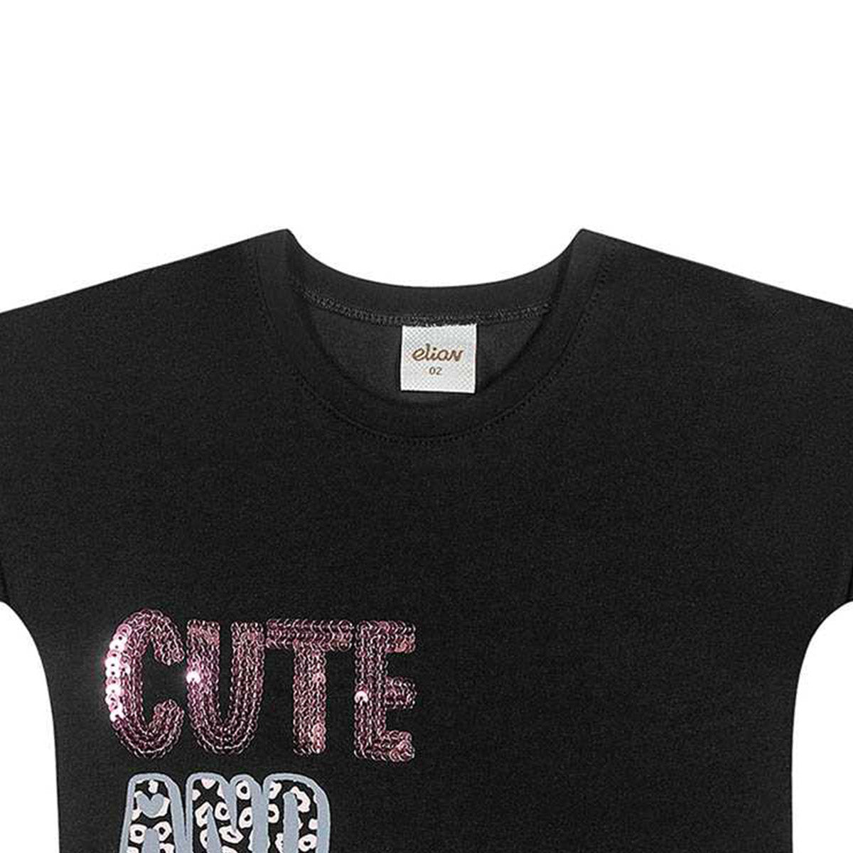 Blusa em Meia Malha Penteada Cute and Amazing - Elian