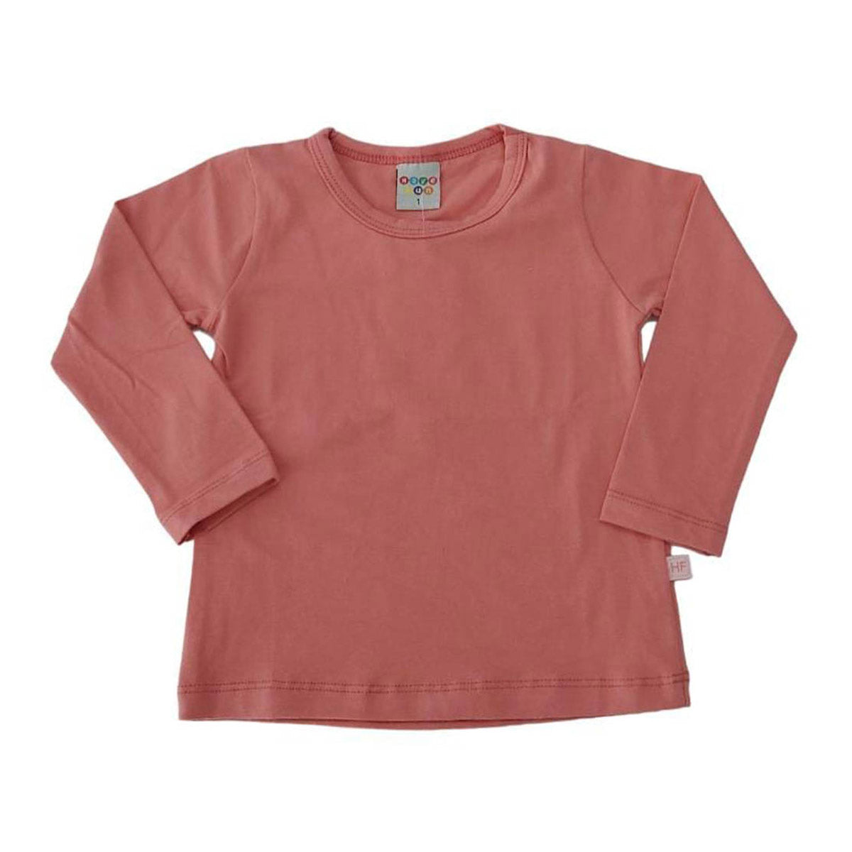 Blusa Básica Manga Longa Feminina em Cotton - Have Fun