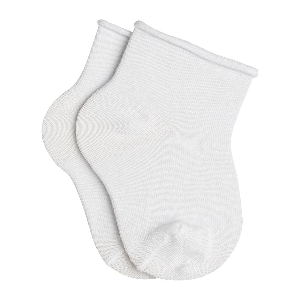 Meia Cano Médio Sem Punho Bebê Unissex Lisa - Lupo