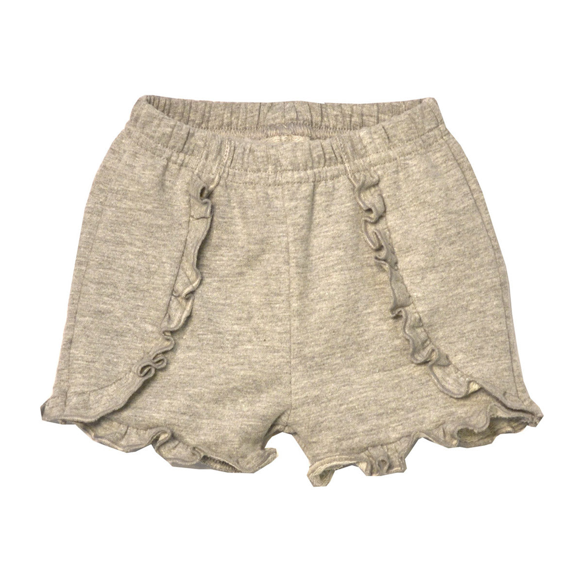 Short Bebê Infantil Menina Moletinho Com Babado - Tilly Baby