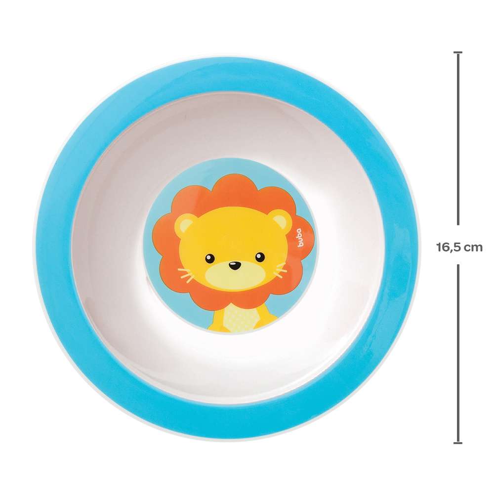 Kit Refeição Animal Fun Leão - Buba