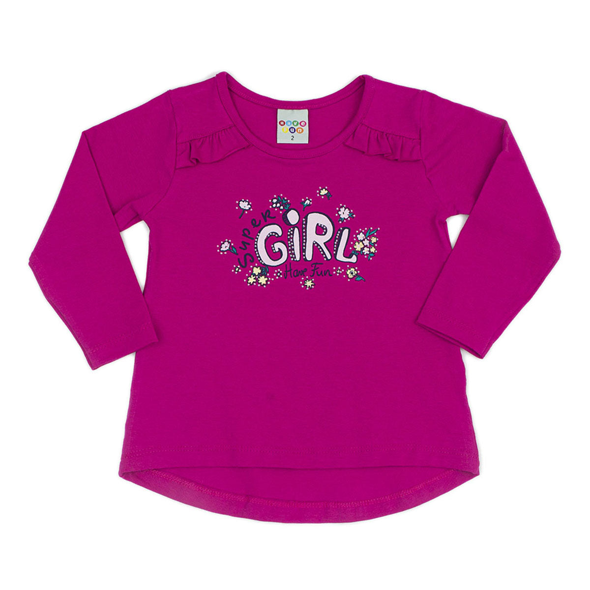 Blusa Manga Longa em Cotton Girls - Have Fun