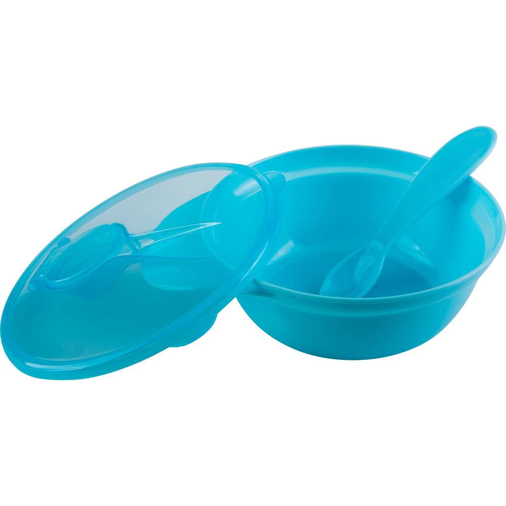Prato Bowl Com Tampa e Colher - Buba